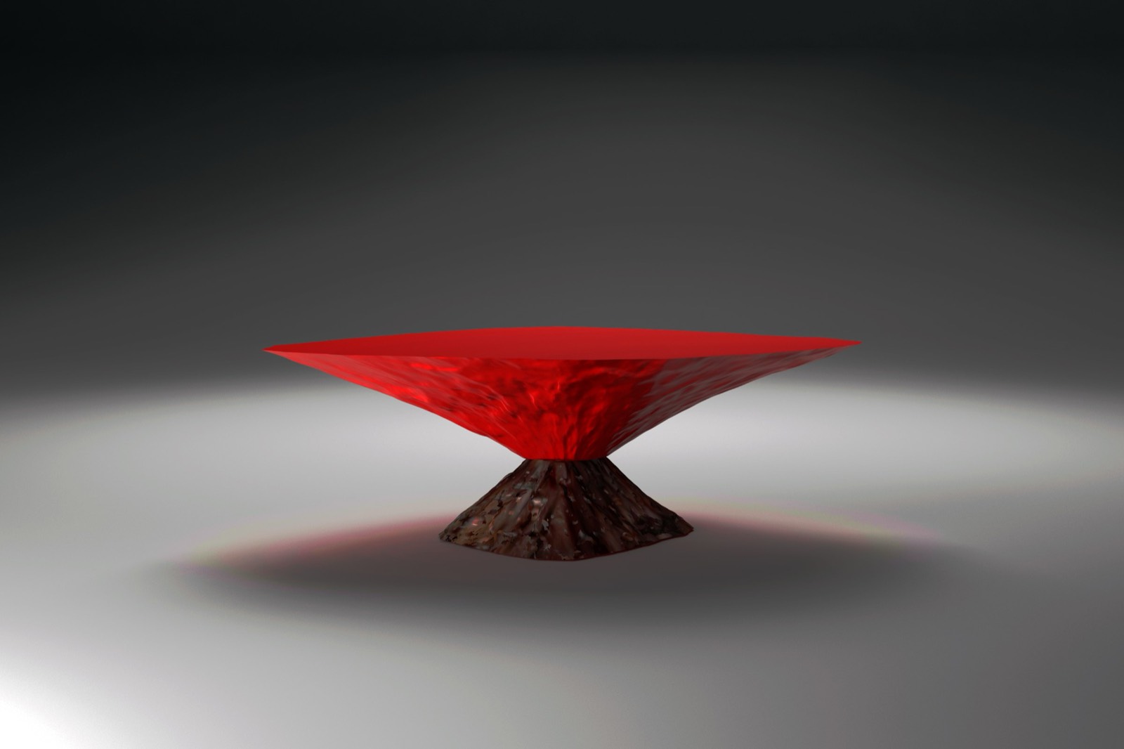 Red Wood Table 22-1002
